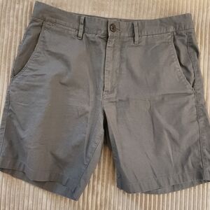 Bonobos Gray Flat Front Shorts Versatile Casual Wear